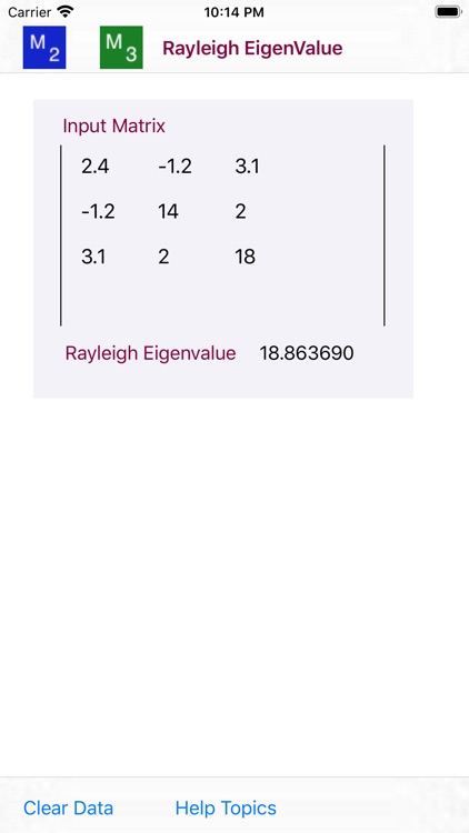 Rayleigh Eigenvalue screenshot-8