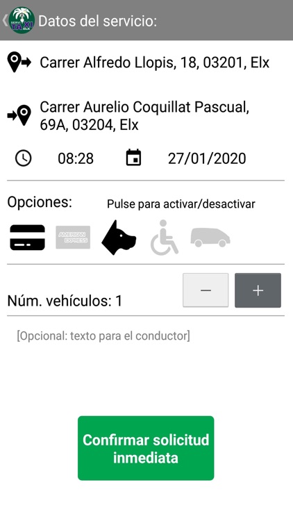 SERVITAXI ELX screenshot-3