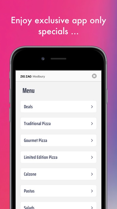 ZigZag Pizzeria screenshot 3