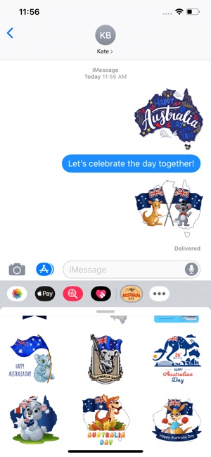 Australia Day Live Stickers(圖2)-速報App