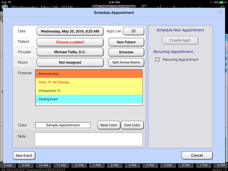 CT Scheduler Mobile 7.2 screenshot-3