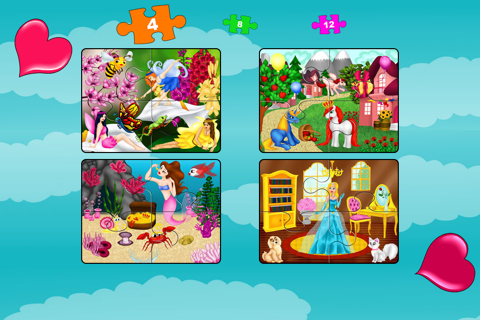 Princess jigsaw puzzle game! screenshot 3