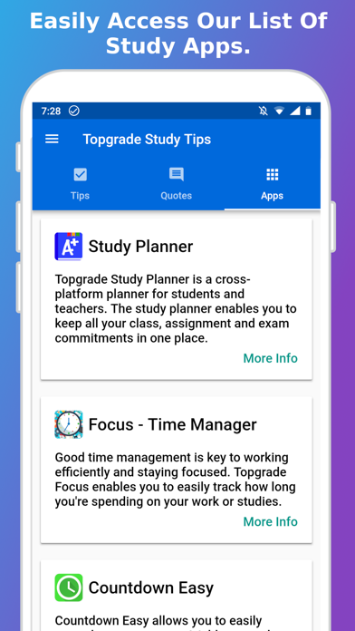 Topgrade Study Tips screenshot 3