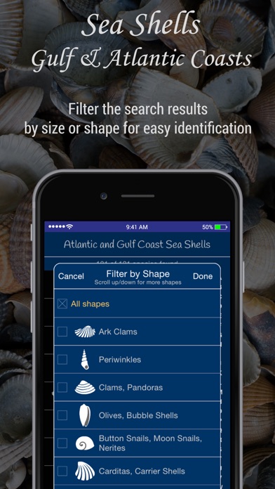 How to cancel & delete Gulf and Atlantic Sea Shells from iphone & ipad 4