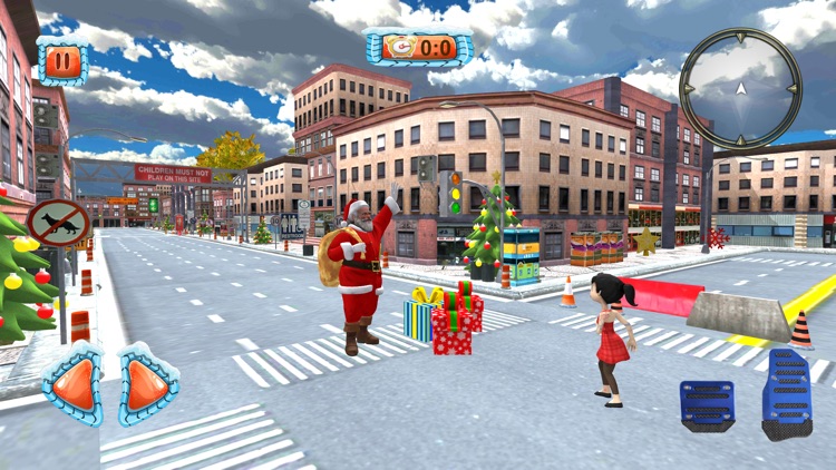 Christmas Santa City Driving screenshot-3