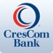 The CresCom Bank mobile app brings you the convenience and ease of accessing your account information right from your mobile device