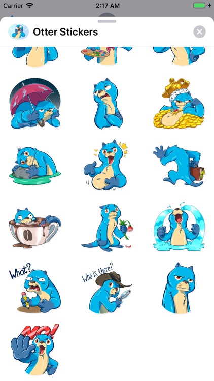 Otter Stickers screenshot-4