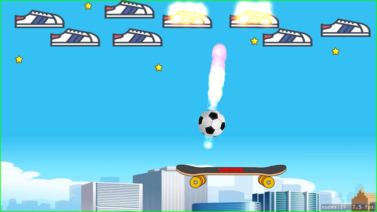 Skateboard Soccer Bounce