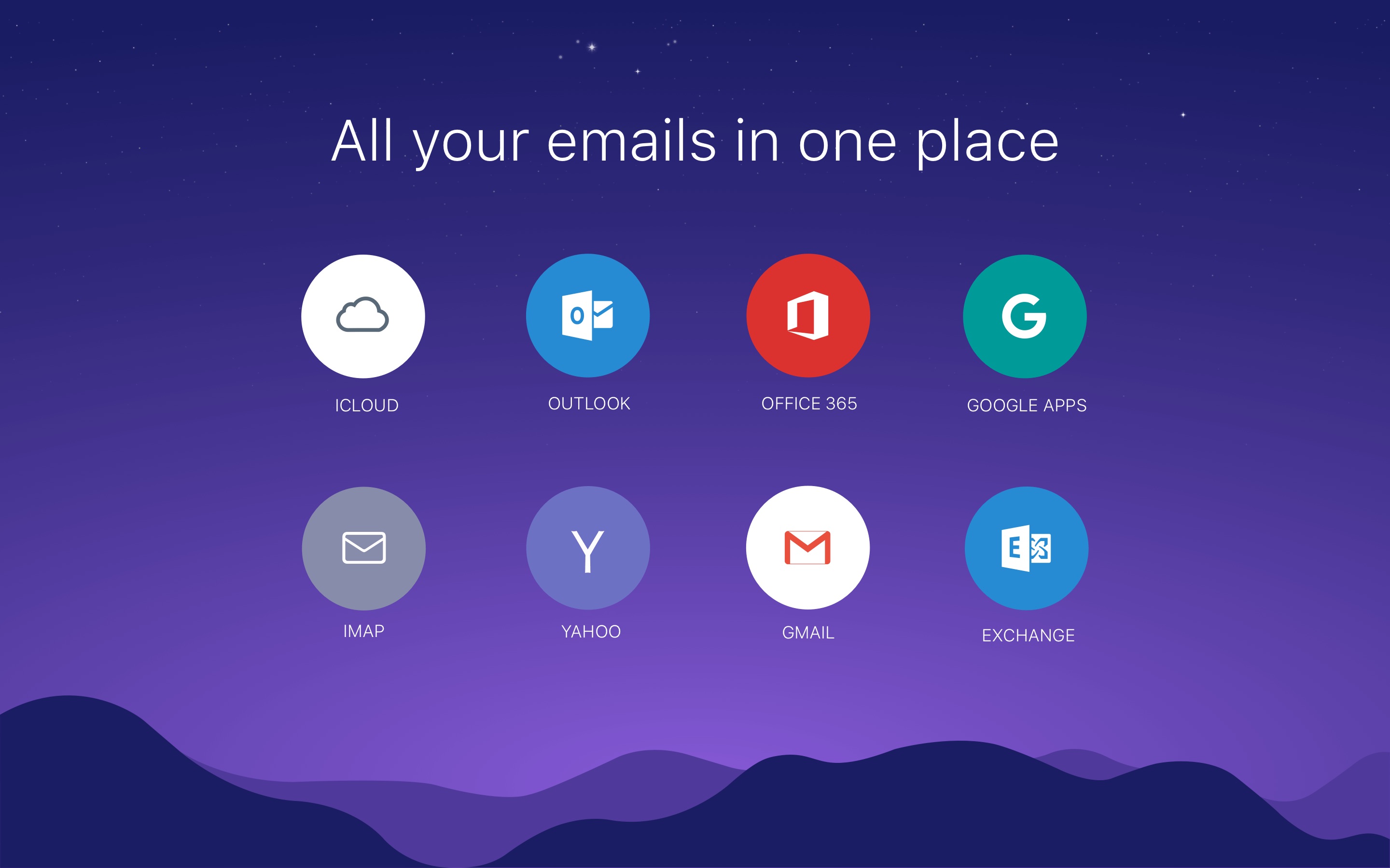 Screenshot do app Newton - Supercharged emailing