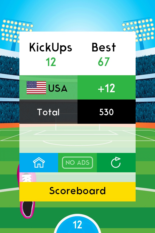 KickUp Cup screenshot 2