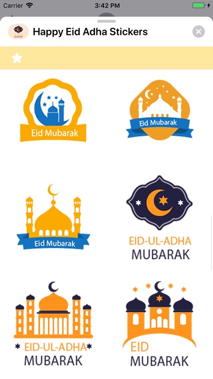 Happy Eid Adha Stickers screenshot-6