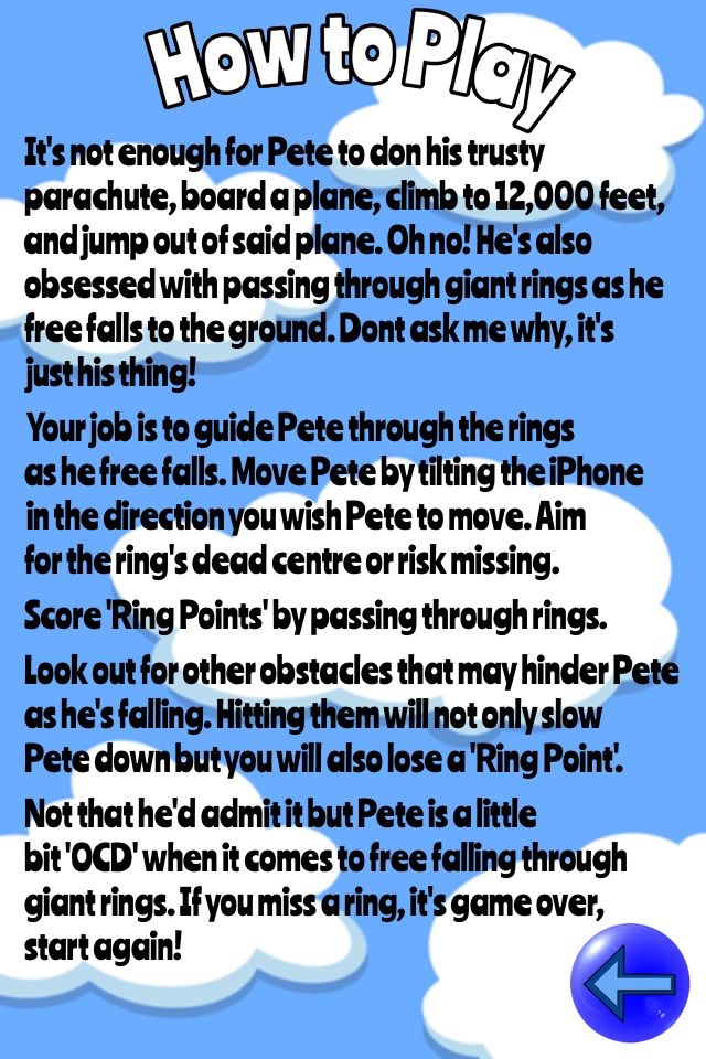 Parachute Pete (Ad Supported) screenshot 3