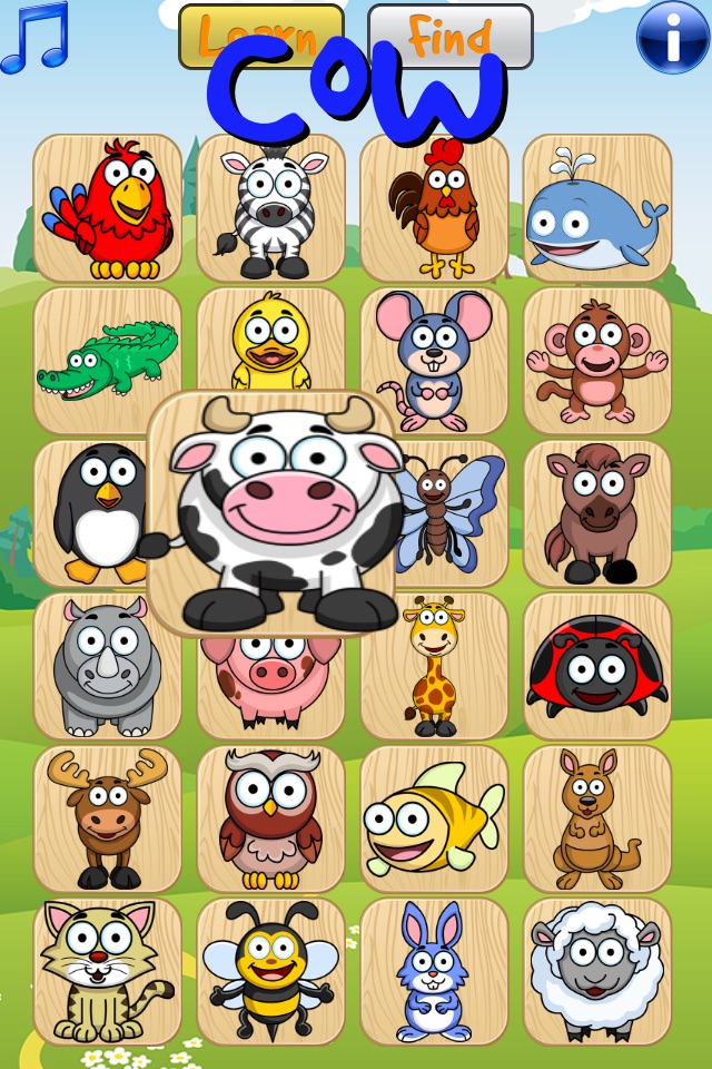 Toddler Animal Learn screenshot 2