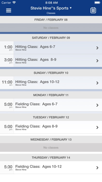 Stevie Hine's Sports