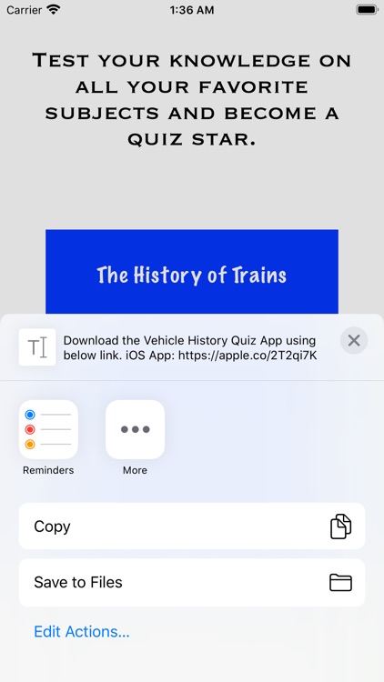 Vehicle History Quiz screenshot-4