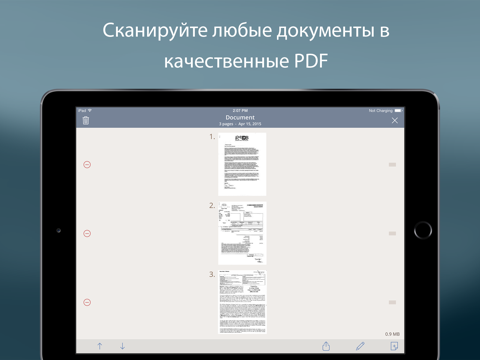 Скриншот из TurboScan™ Pro: PDF scanner