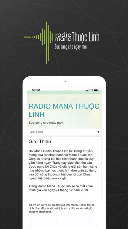 Radio Mana Thuộc Linh