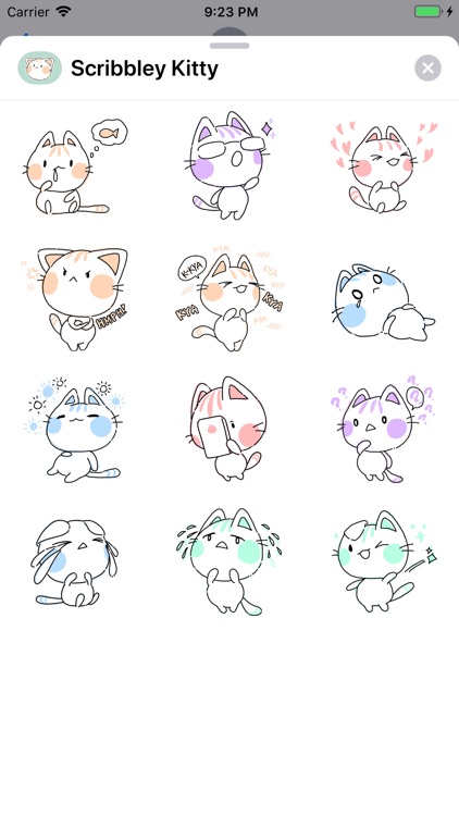 Scribbley Kitties
