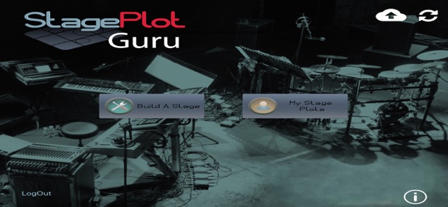 Stage plot template