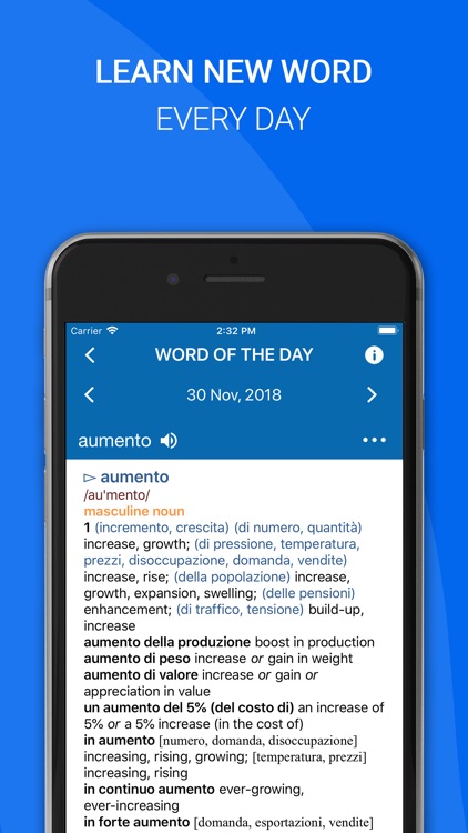 Oxford Italian Dictionary 2018 screenshot-4