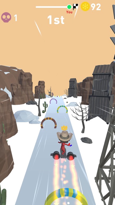 Snowboard Race 3D screenshot 3