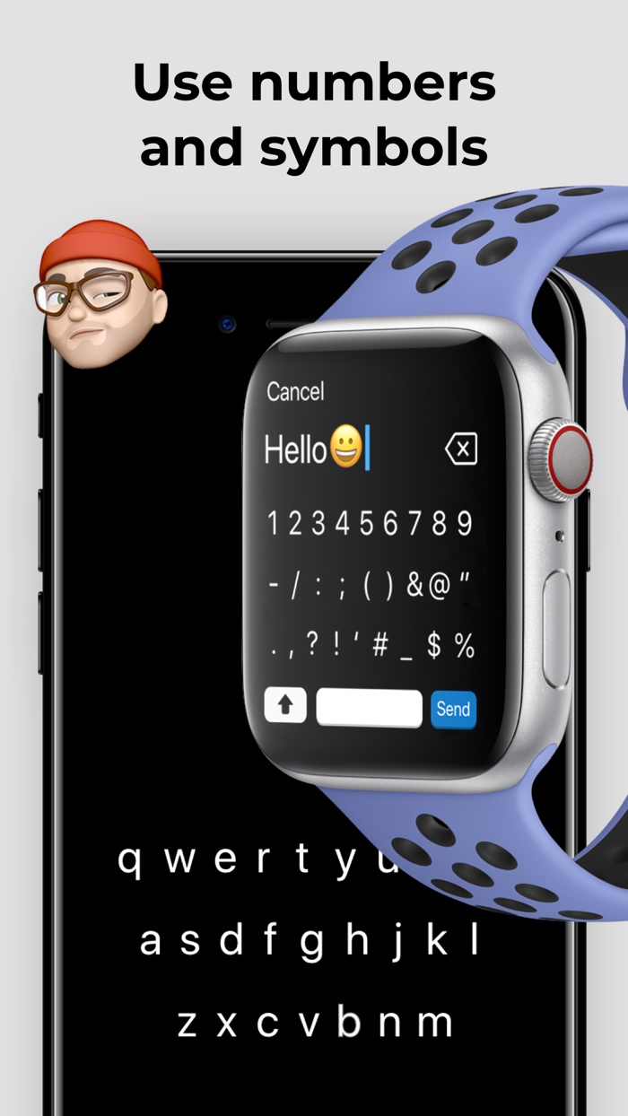 Type Keyboard for Apple Watch