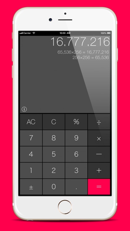 Simple Calculator with histoly