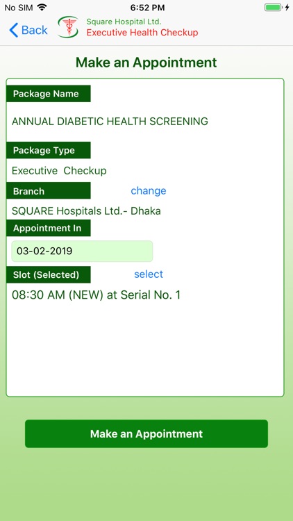 Executive Health Checkup screenshot-4