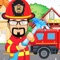 Pretend Play Fire Station Gameアイコン