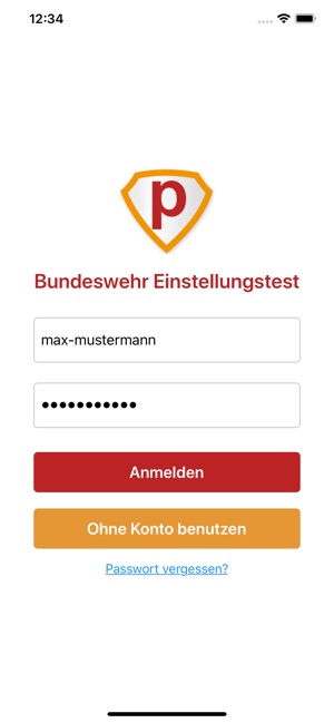 Bundeswehr Einstellungstest