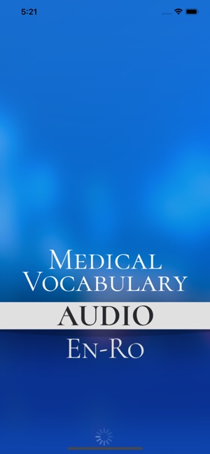 Medical Vocabulary Audio EN-RO