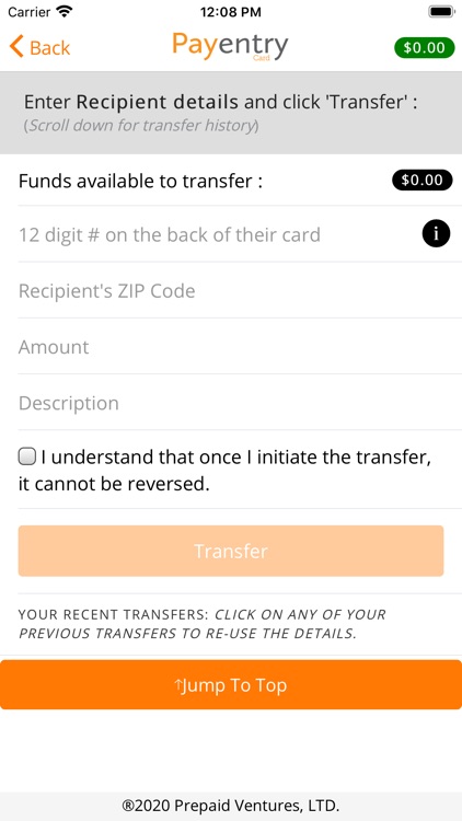 Payentry Card screenshot-5