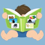 First words flashcards for toddlers and babies in English
