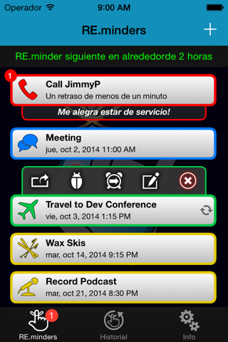RE.minder screenshot 2