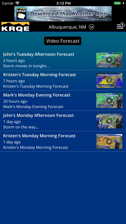 KRQE Weather - Albuquerque screenshot-4