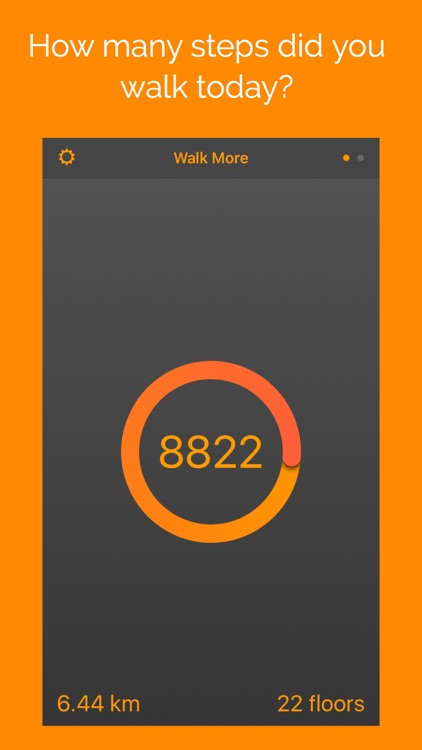 Walk More: activity pedometer