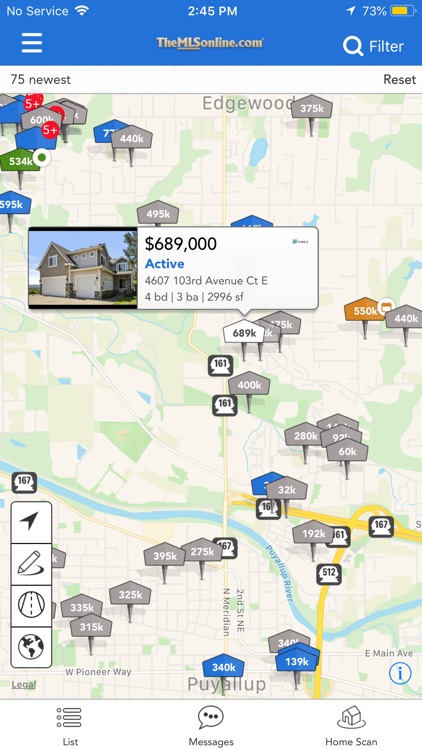 TheMLSonline: WA Home Search