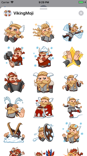 VikingMoji - Viking Stickers(圖1)-速報App