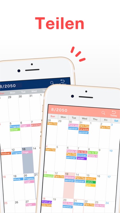 Einfacher Kalender für PC - Windows 10,11,7 (Deutsch) - Download kostenlos