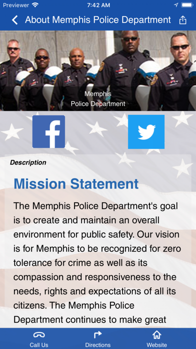 Memphis PD Wellness App screenshot 2