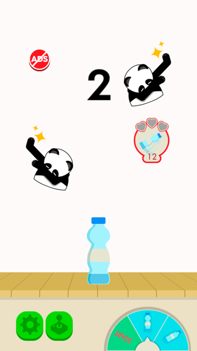 How to cancel & delete Bottle Flip Challenge ™ - DAB PANDA STYLE from iphone & ipad 1