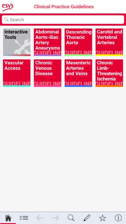 ESVS Clinical Guidelines