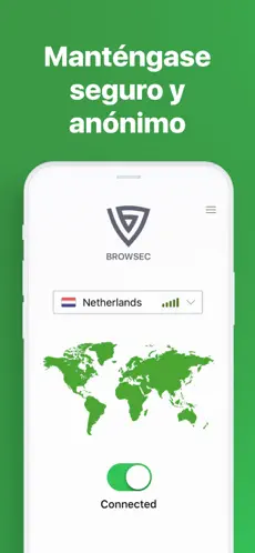 Captura de Pantalla 3 Browsec VPN: Cyber Proxy Hub iphone