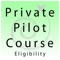 Pvt Pilot Course - Eligibility