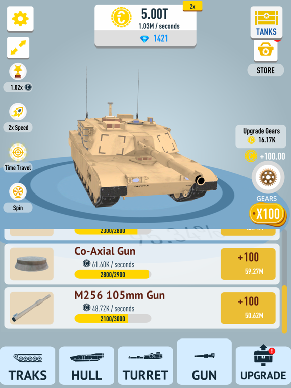 Скачать игру Idle Tanks 3D