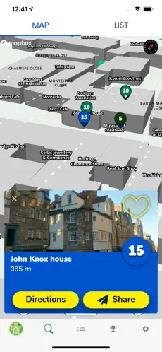 Captura 3 QuestNative Edimburgo Escocia iphone