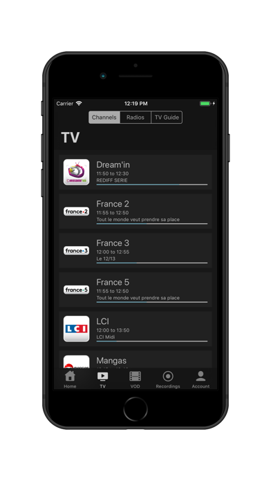 How to cancel & delete izyTV from iphone & ipad 1