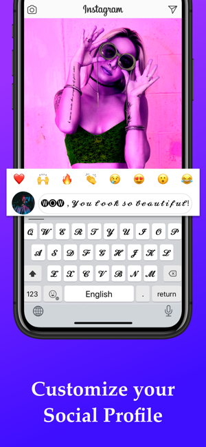 Stylish Fonts keyboard -Emoji(圖3)-速報App