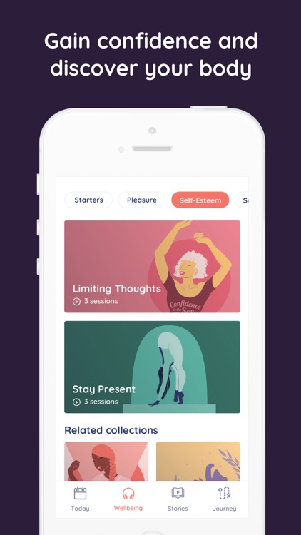 Emjoy - Stories & Wellness screenshot-3