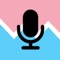 Analyse your voice pitch, associated voice gender, & volume in real-time with the ability to record and replay the last 10 seconds